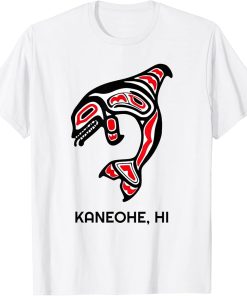 Kaneohe HI Native Aboriginal Orca Killer Whales T-Shirt