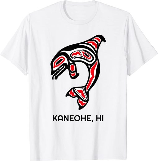 Kaneohe HI Native Aboriginal Orca Killer Whales T-Shirt