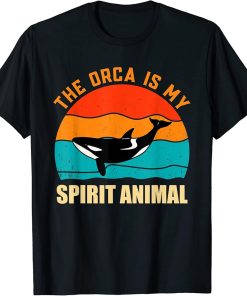 The Orca Is My Spirit Animal - Vintage Killer Whale T-Shirt